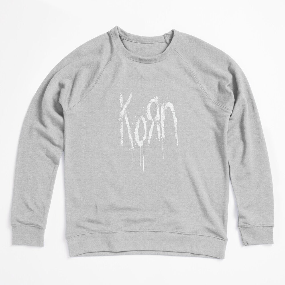 Korn Logo Distressed Rock Band Graphic Design Shirt