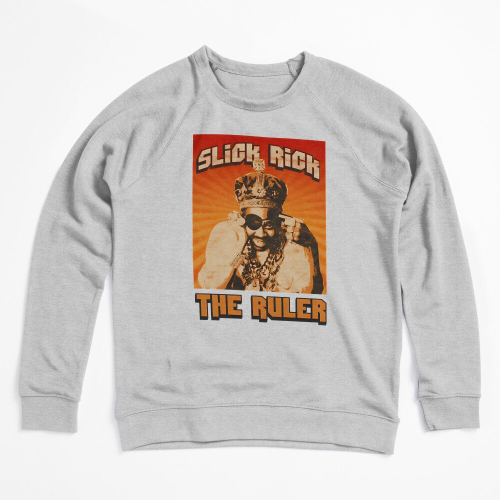 Slick Rick Retro Crown Iconic Rap Portrait Illustration Shirt