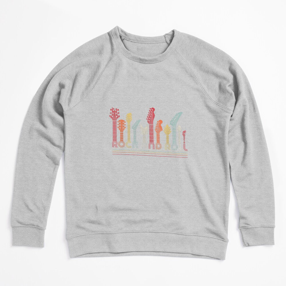 Guitar Retro Rock And Roll Shirt