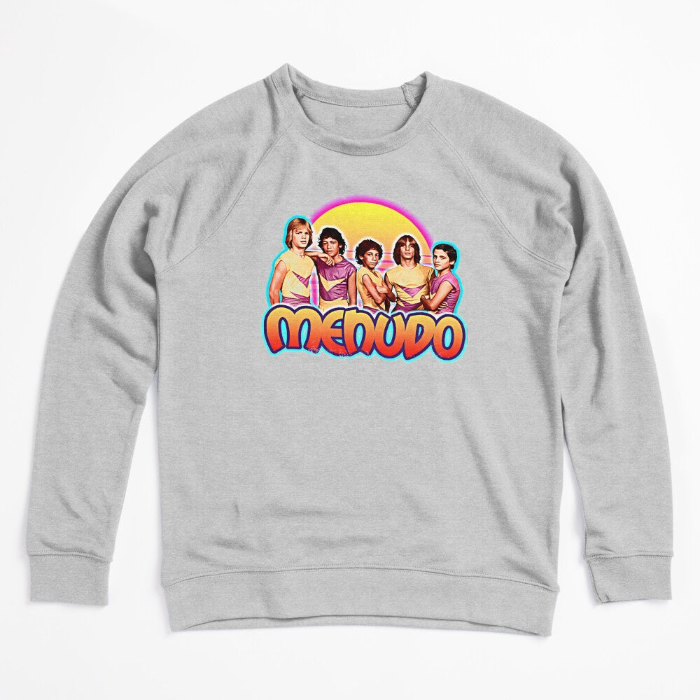 Menudo Yellow Purple Distressed Shirt