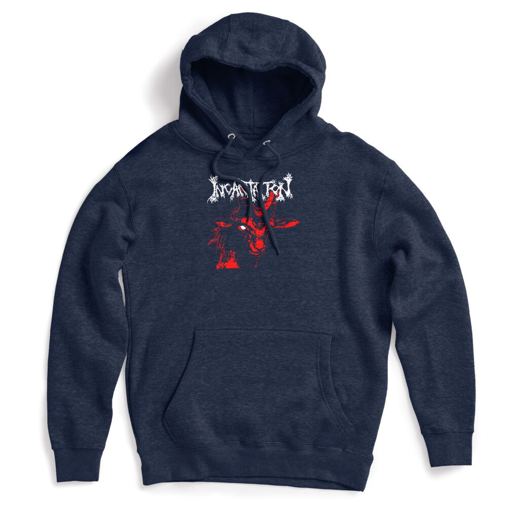 White Typography Doom Metal Shirt