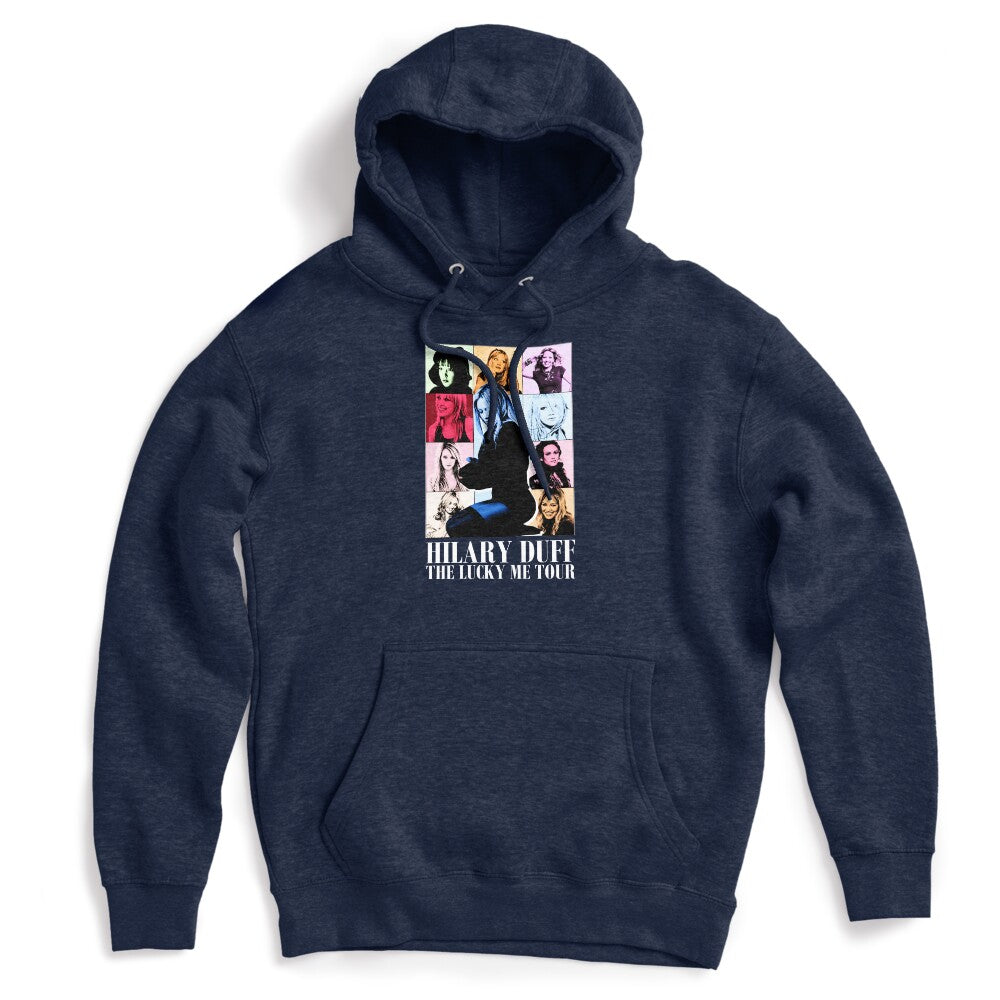 Hilary Duff Eras Lucky Me Tour Pop Vintage Shirt