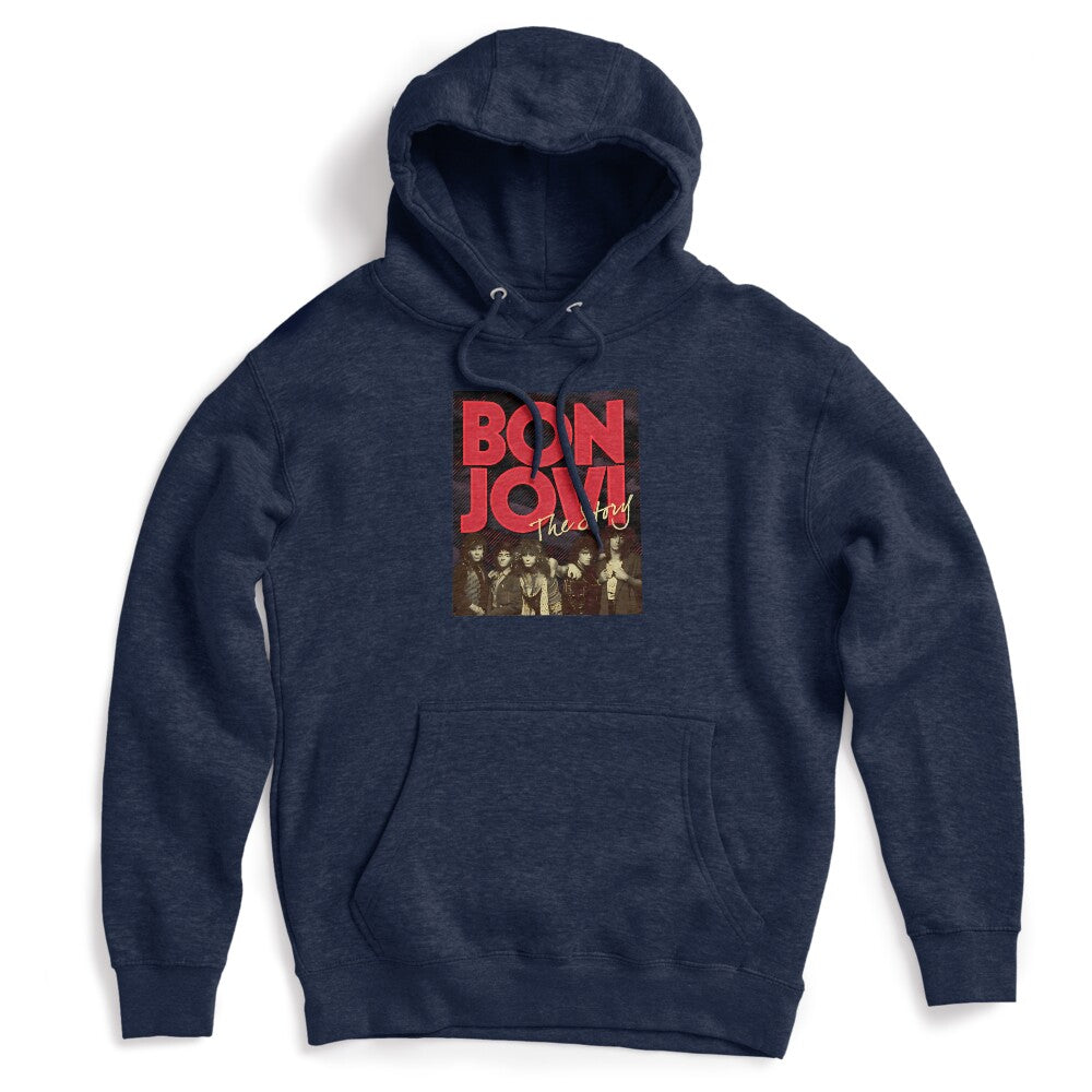Jovi The Story Band Portrait Red Bold Shirt
