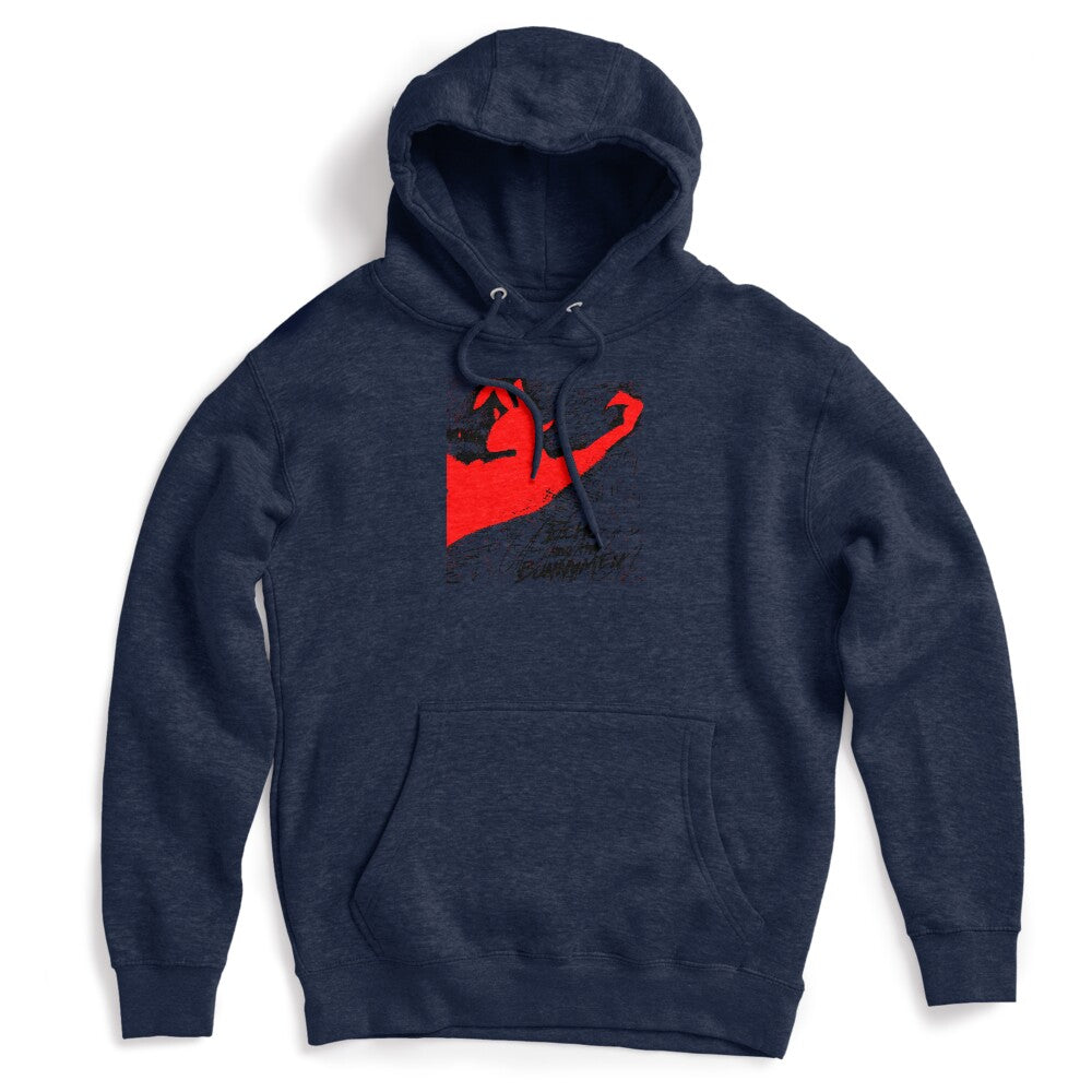 New Wave Red Silhouette WIth Scratch Shirt