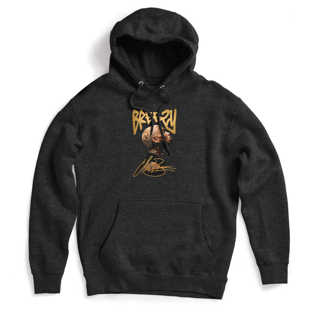 Chris Brown Breezy R&B Portrait Design Shirt
