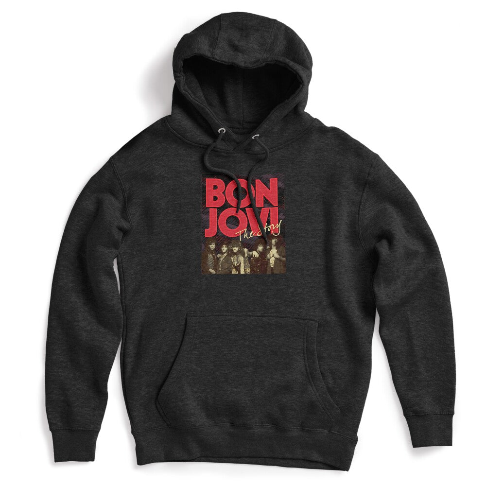 Jovi The Story Band Portrait Red Bold Shirt