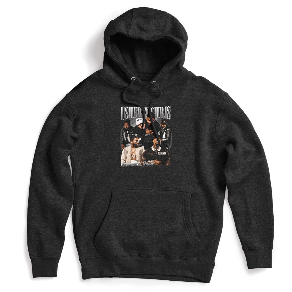 Chris Brown Usher Vintage R&B Group Tour Design Shirt