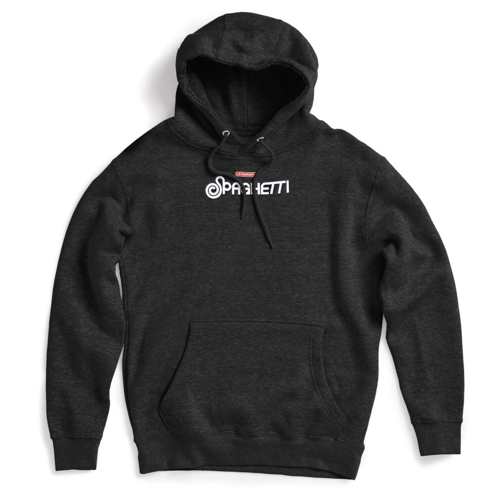 Le Sserafim Spaghetti Logo Black And White Shirt