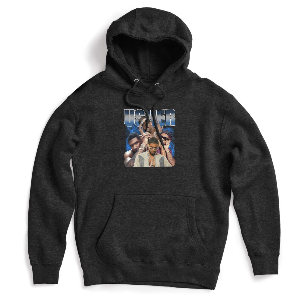 Usher Retro R&B Portrait Collage Shirt