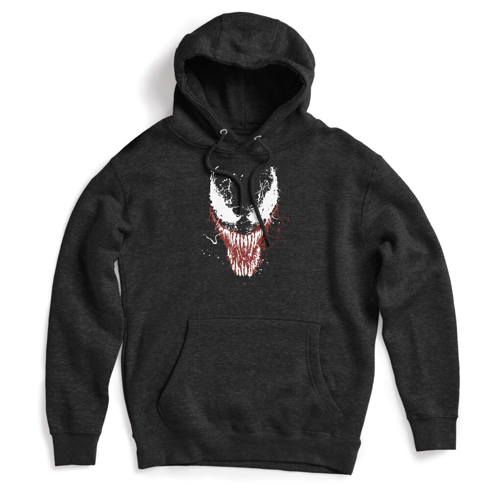 Venom Grunge Splatter Alien Symbiote Monster Face Shirt