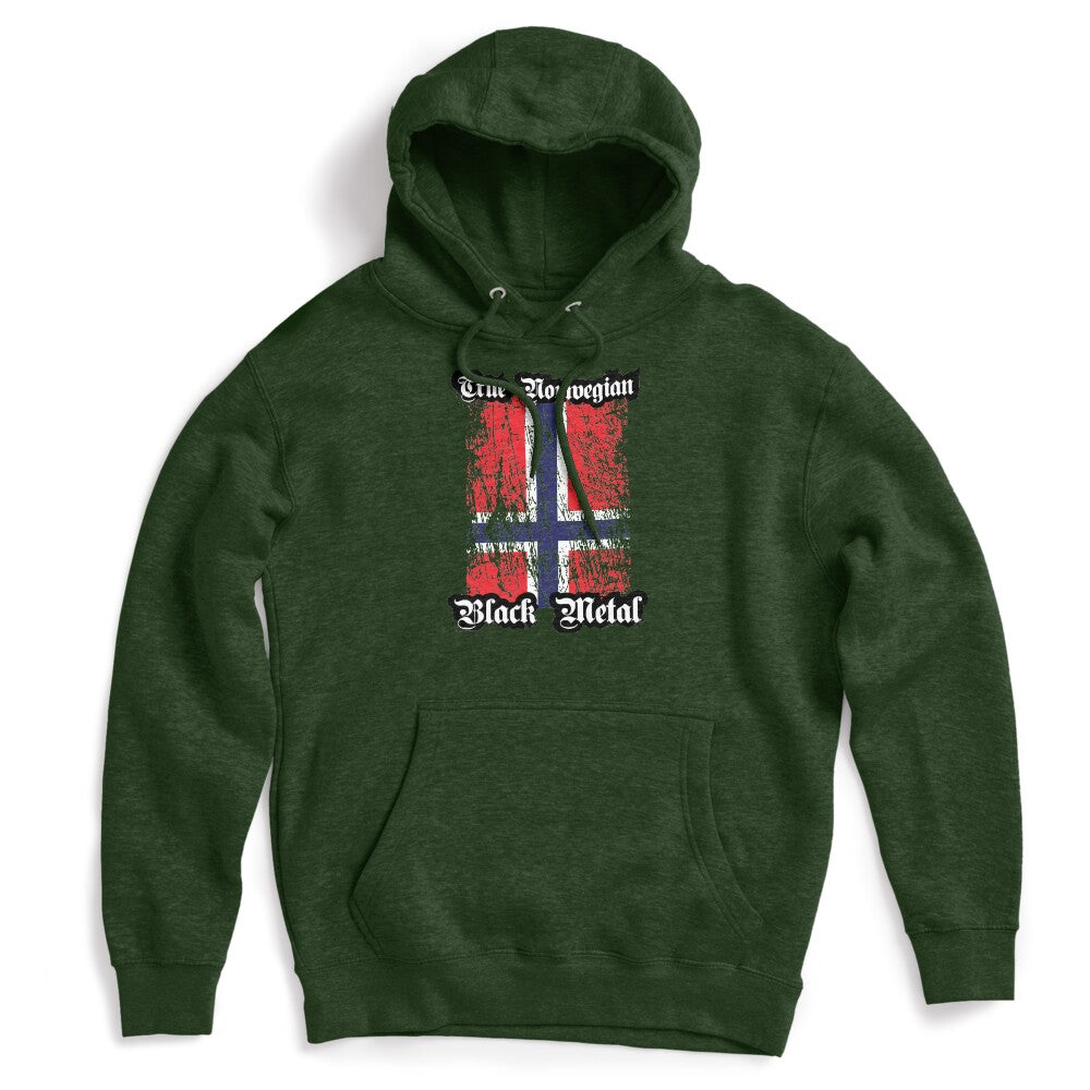 True Norwegian Black Metal - Norwegian Flag Upright Shirt