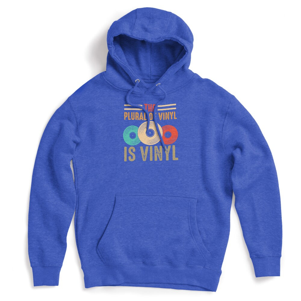 The Plural Of Vinyl Is Vinyl Retro Record Collector Humor Shirt