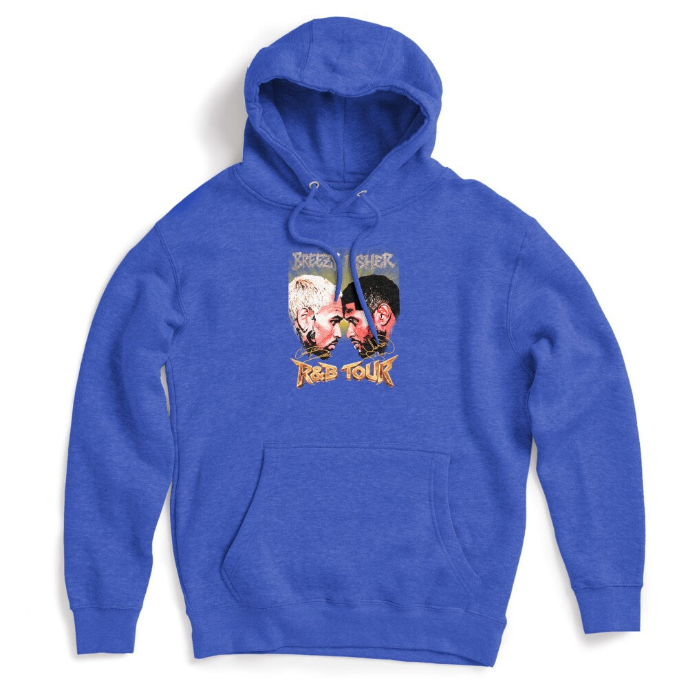 Chris Brown Usher R&B Tour 2026 Collage Design Shirt