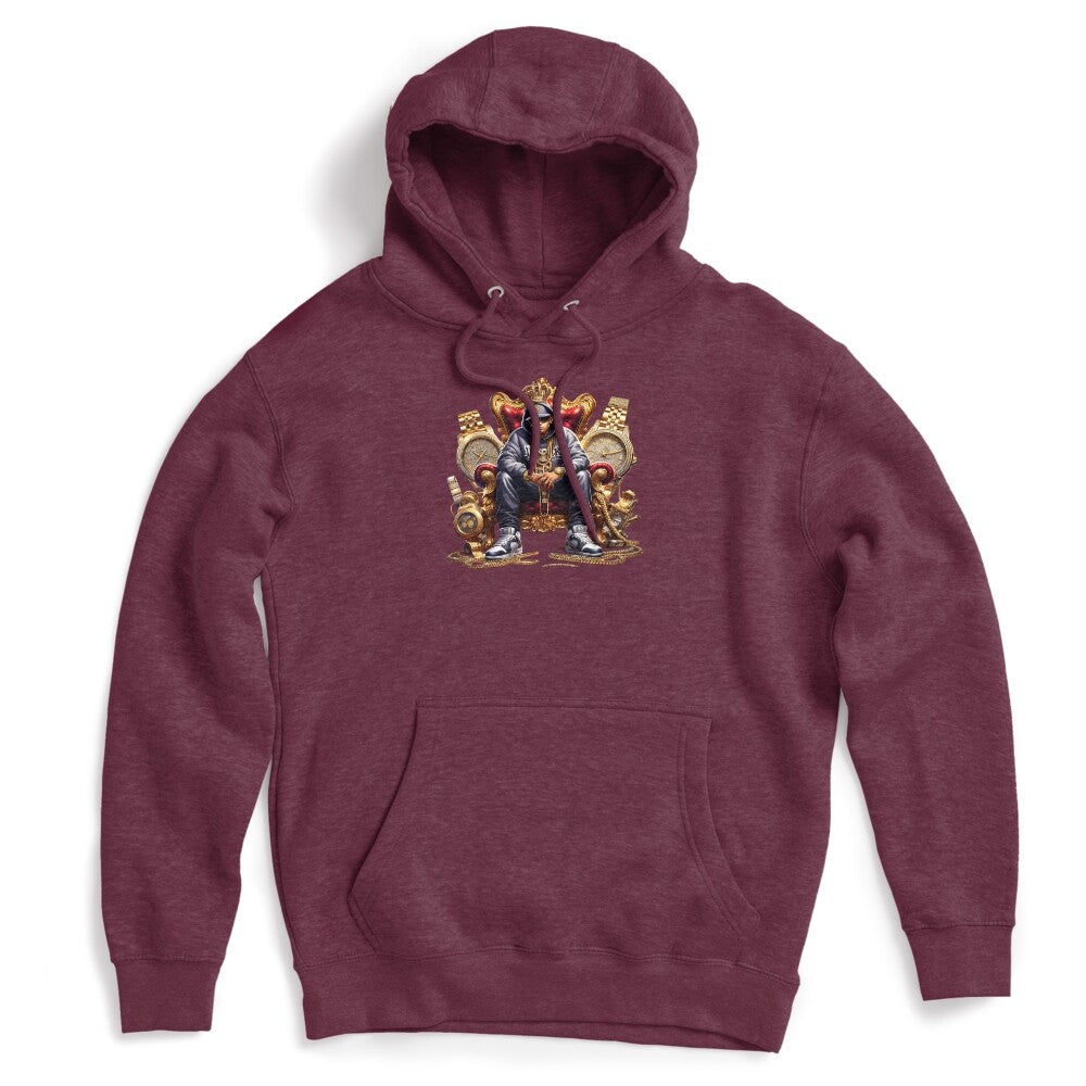 Hip-Hop Style Urban Throne Shirt