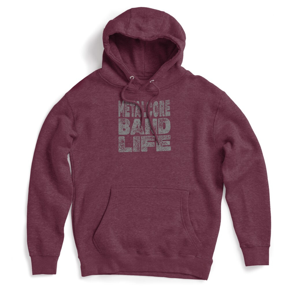 METALCORE BAND LIFE - Bold Grunge Typography Shirt
