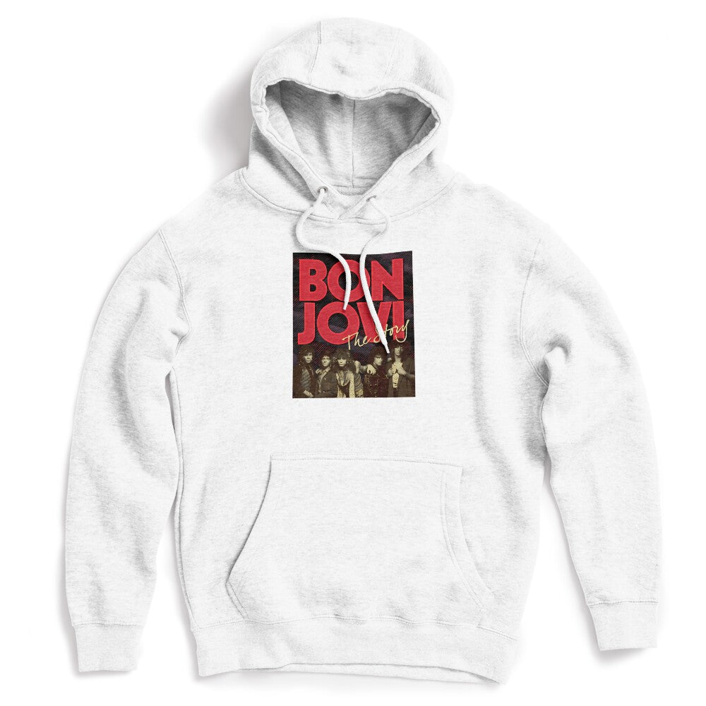 Jovi The Story Band Portrait Red Bold Shirt