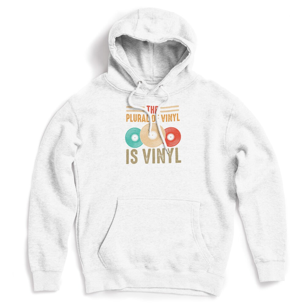 The Plural Of Vinyl Is Vinyl Retro Record Collector Humor Shirt