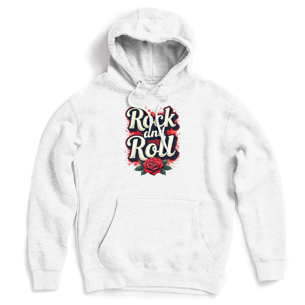 Rock And Roll Rose Design Shirt