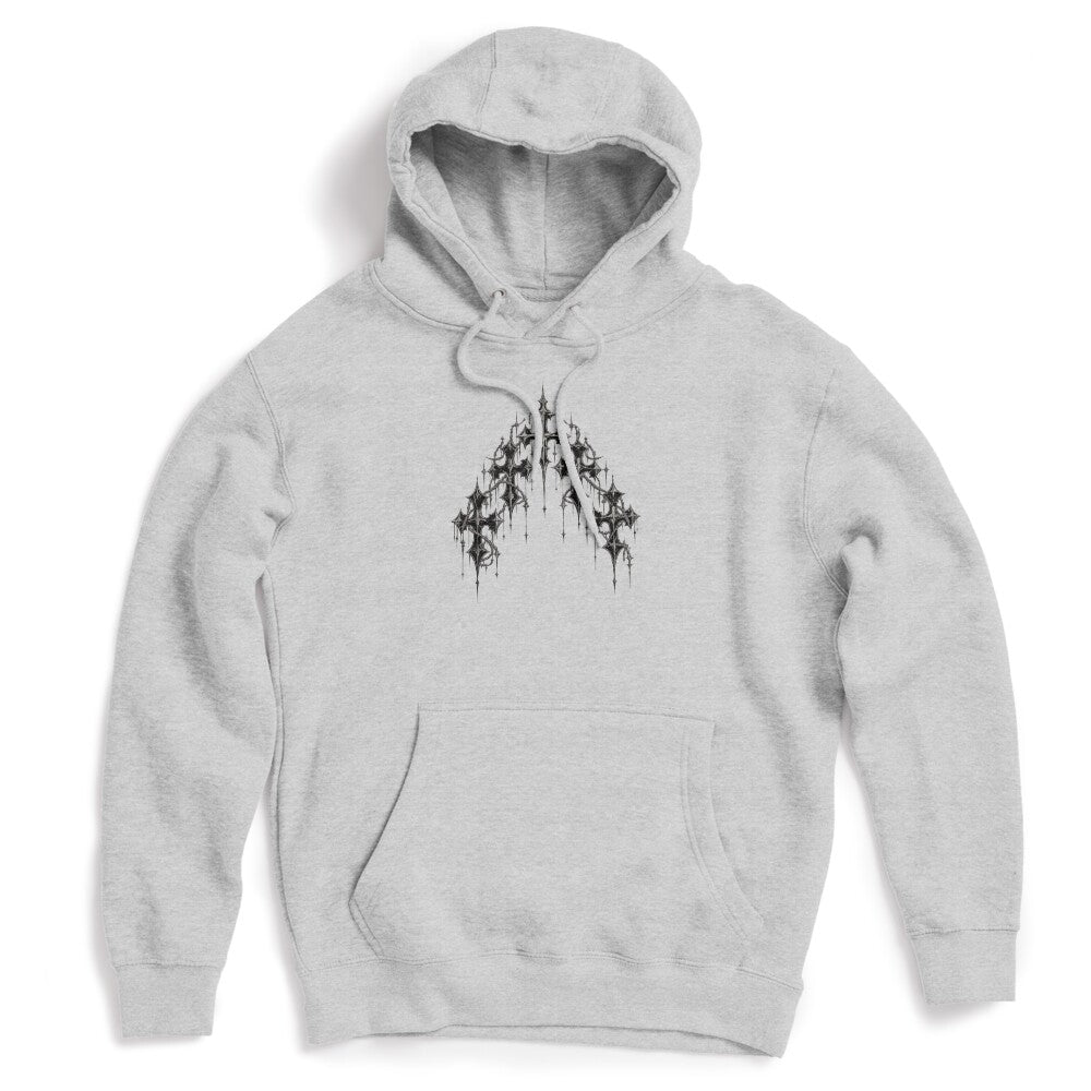 Gothic Cross Arch Dark Streetwear Shirt