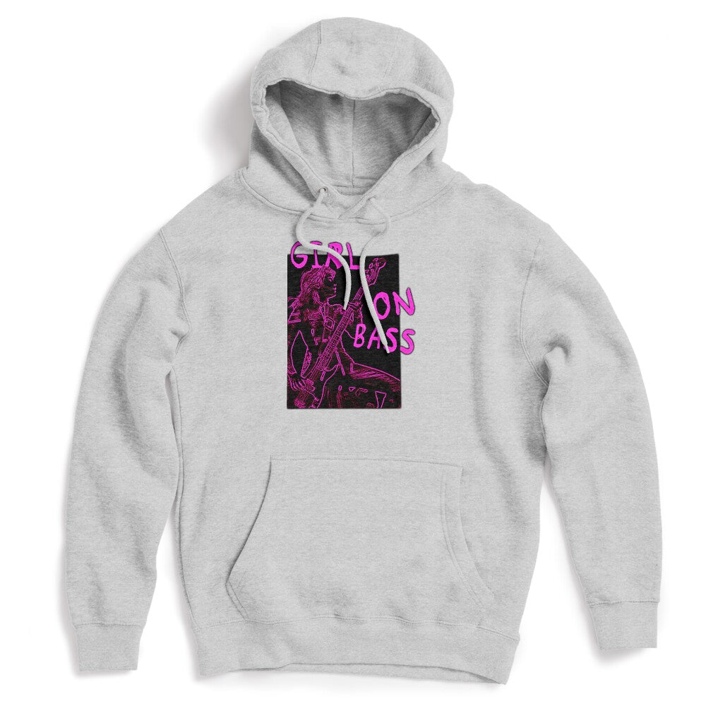 Girl On Bass Shirt