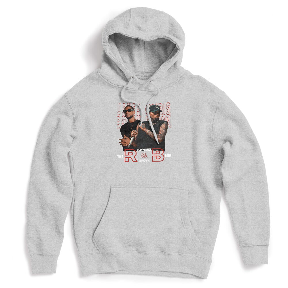 Usher And Chris Brown R&B Tour Inspired Graphic Design Shirt