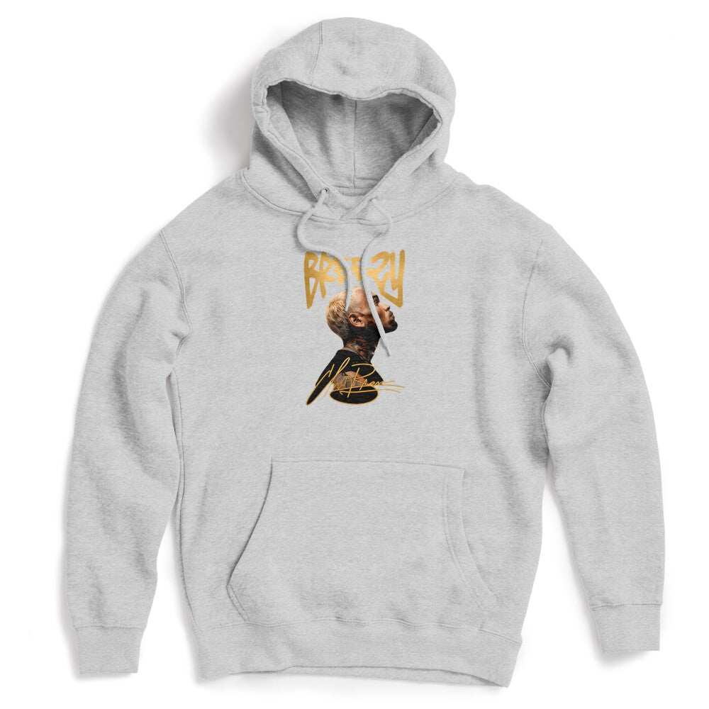 Chris Brown Breezy R&B Portrait Design Shirt