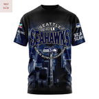 Super Bowl LX Seattle Seahawks 3D T-Shirt