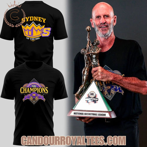 Sydney Kings 2026 National Basketball League Champions T-Shirt