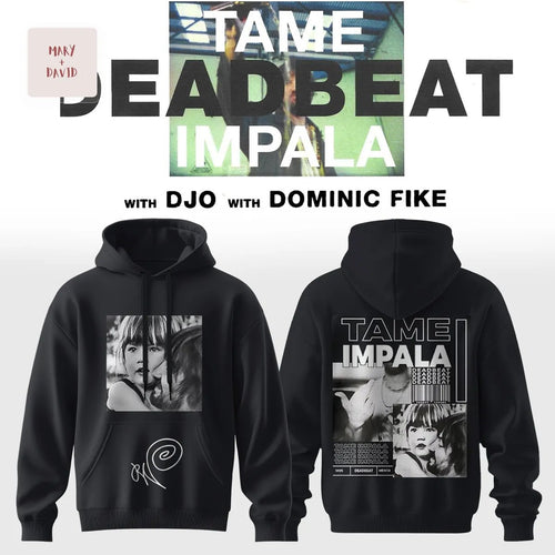 Tame Impala Deadbeat Tour Graphic Print Hoodie