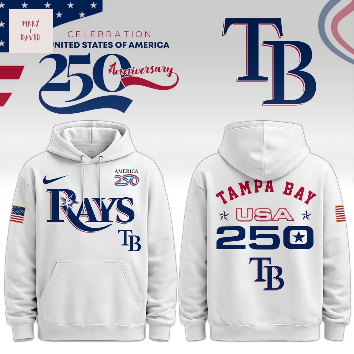 TB x USA 250th Anniversary Hoodie