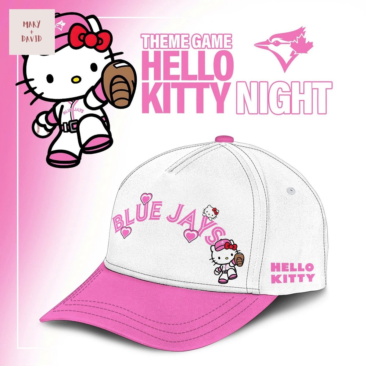 TBJ x Hello Kitty Cap - Pink