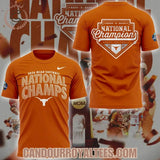 Texas Longhorns 2026 NCAA Softball Women’s College World Series National Champions Locker Room T-Shirt