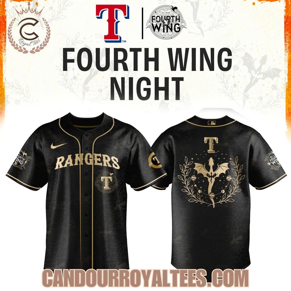 Texas Rangers Fourth Wings Night 2026 Jersey