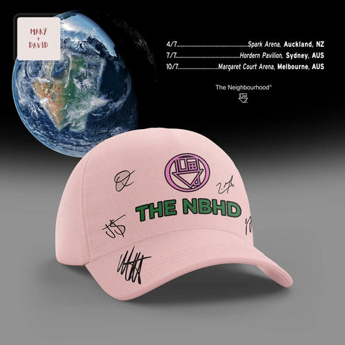 The Neighbourhood 2026 Australia New Zealand Tour Fan Edition Baseball Cap