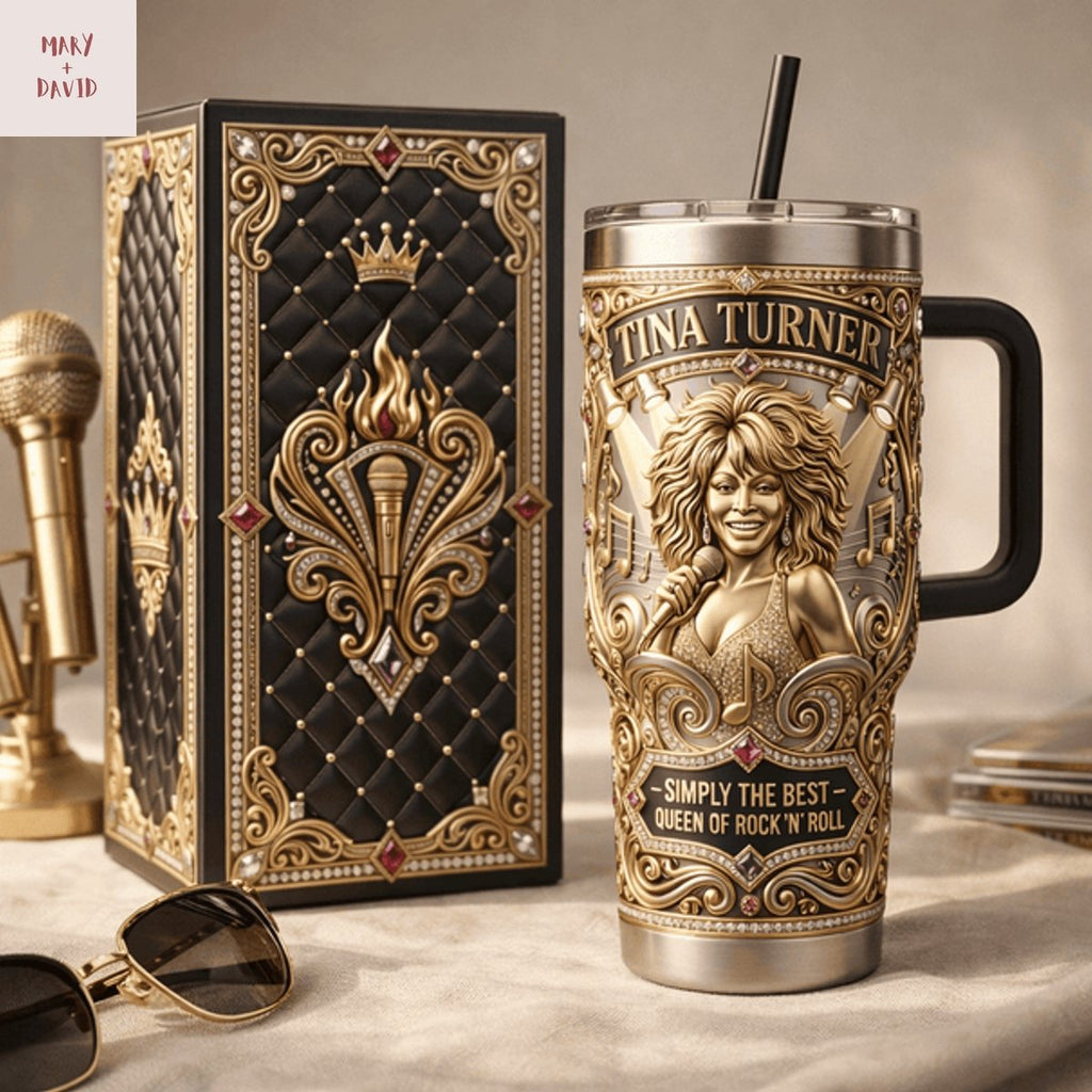Tina Turner Simply The Best - Queen Of Rock N Roll Tumbler