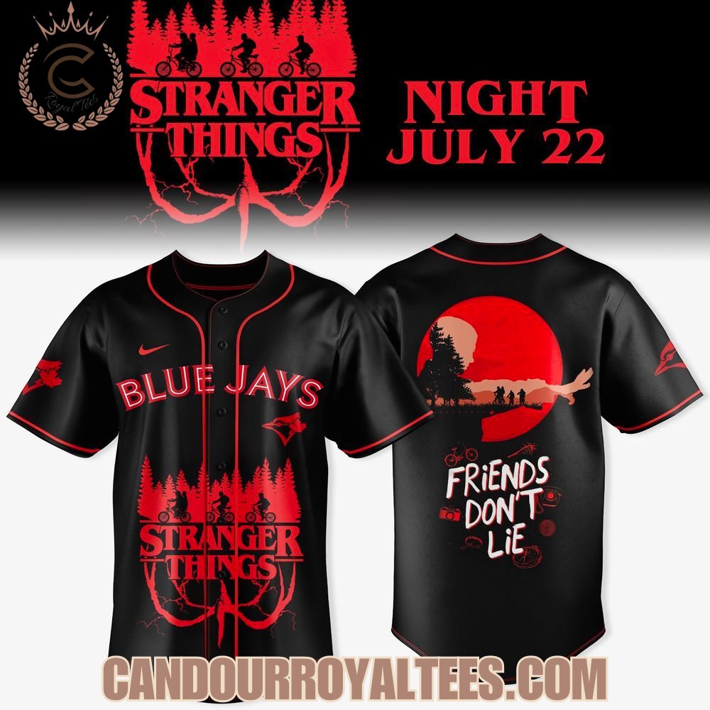 Toronto Blue Jays x Stranger Things Night 2026 Jersey