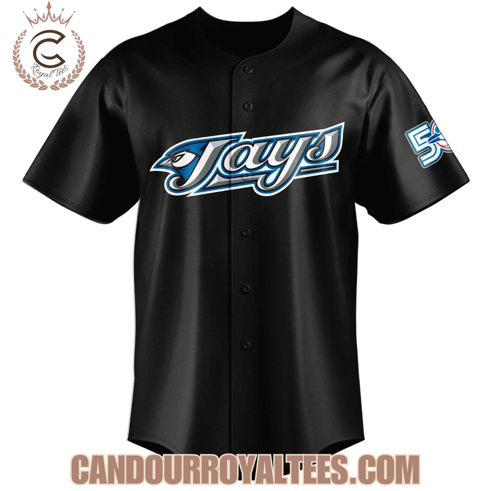 Trey Yesavage #39 Blue Jays Black Flashback Jersey