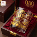 U2 50Th Anniversary Commemorative 2026 Whiskey Glass