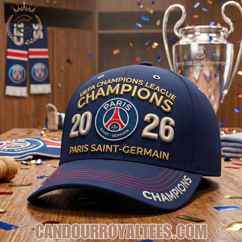 UEFA Champions League Champions 2026 Paris Saint-Germain Cap