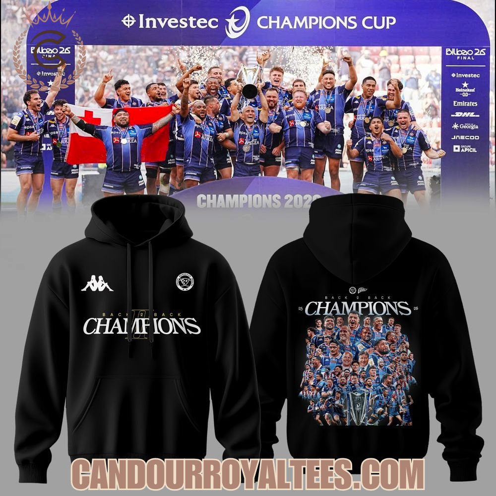 Union Bordeaux Bègles European Champions 2026 Tshirt, Hoodie