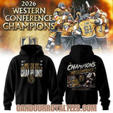 Vegas Golden Knights 2026 Western Conference Champions Hoodie