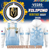 Vegas Golden Knights Filipino Heritage Night 2026 Hoodie