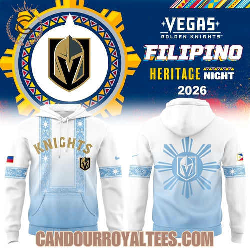 Vegas Golden Knights Filipino Heritage Night 2026 Hoodie