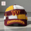 Washington Commanders NFL Premium Patchwork Design Snapback Cap