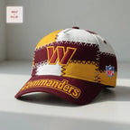 Washington Commanders NFL Premium Patchwork Design Snapback Cap