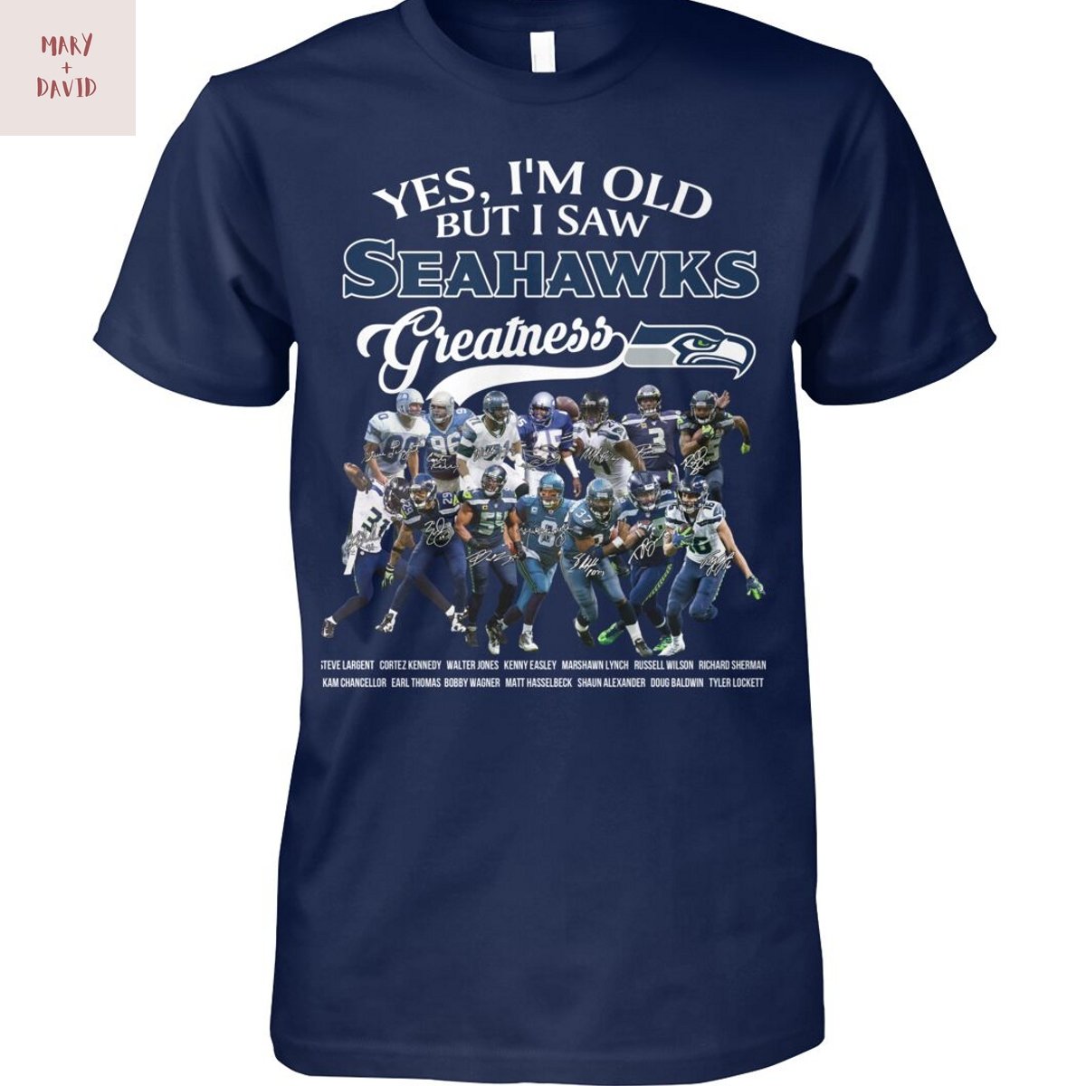 Yes Im Old But I Saw Seattle Seahawks Greatness Unisex T-Shirt