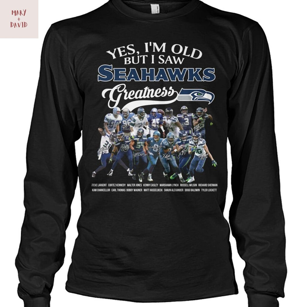 Yes Im Old But I Saw Seattle Seahawks Greatness Unisex T-Shirt