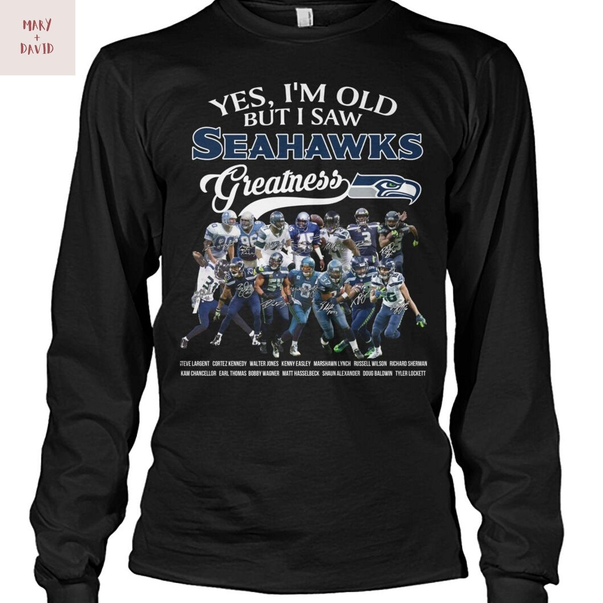 Yes Im Old But I Saw Seattle Seahawks Greatness Unisex T-Shirt